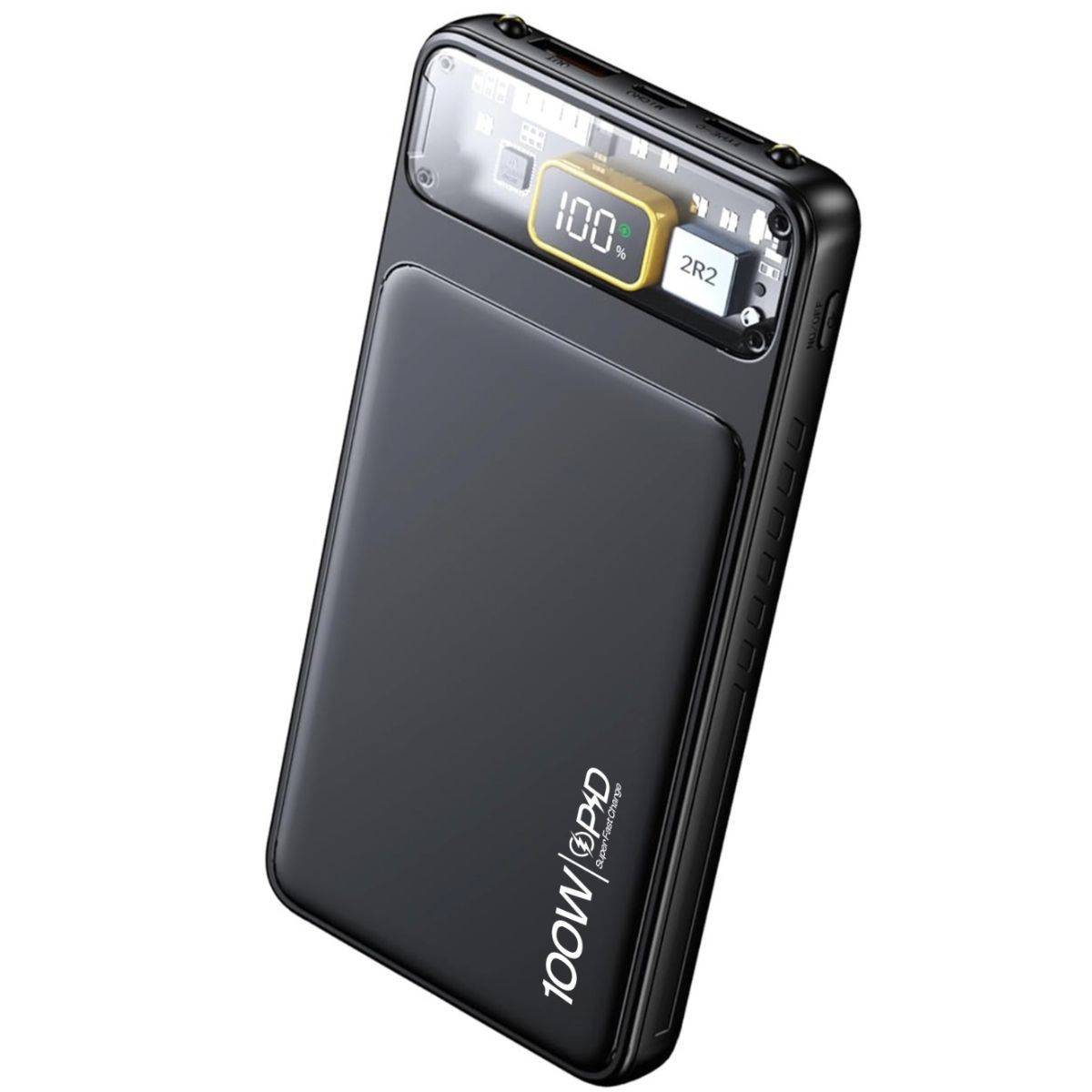 10000mAh Super Fast Charging Power Bank – PD Type-C Fast Charge with LED Digital Display With free AirPods Pro 3