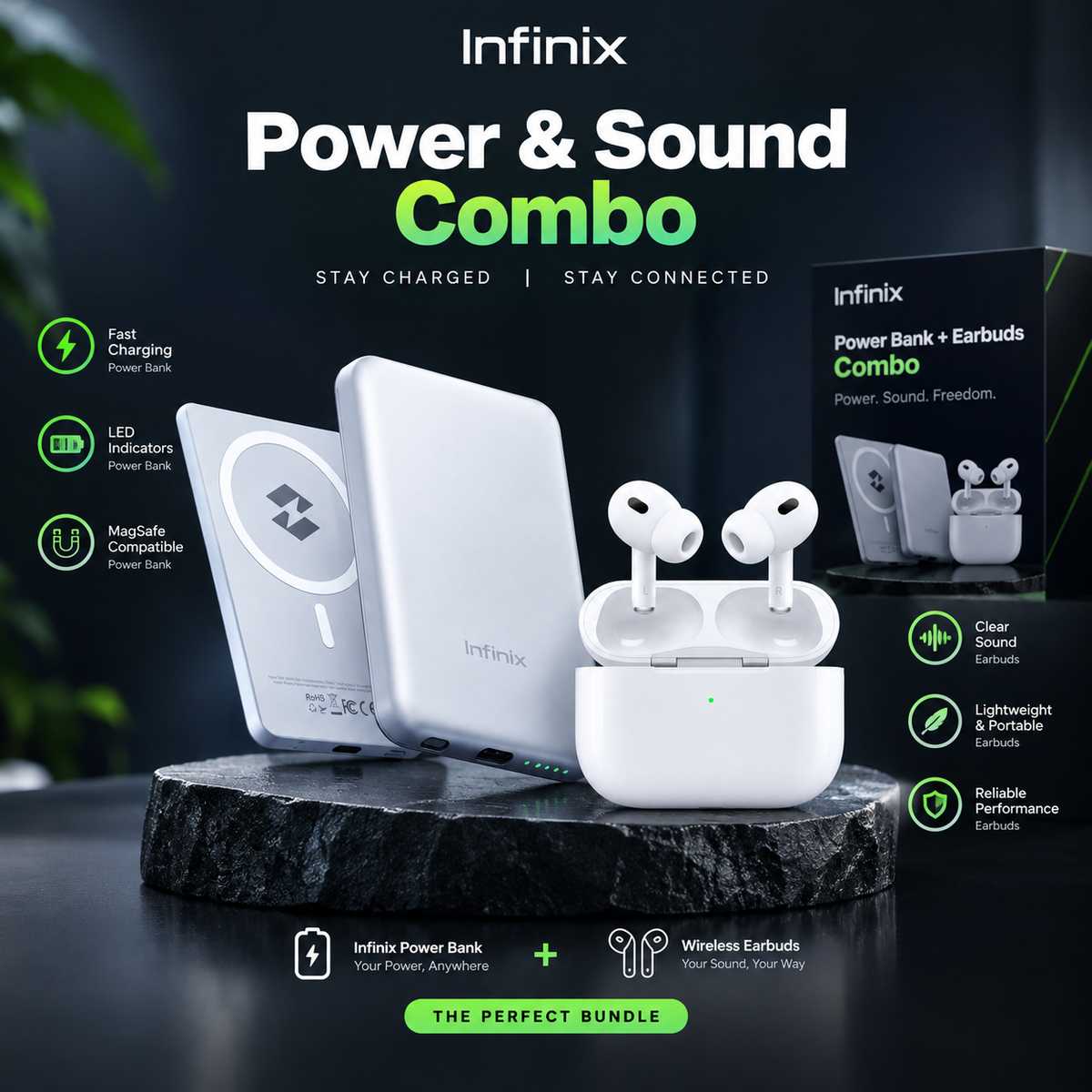 MagPower + Airpods Pro Bundle