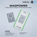 Infinix MagPower XP03 Magnetic Wireless Charger 3000mAh | Fast Charge | Slim Portable Power Bank